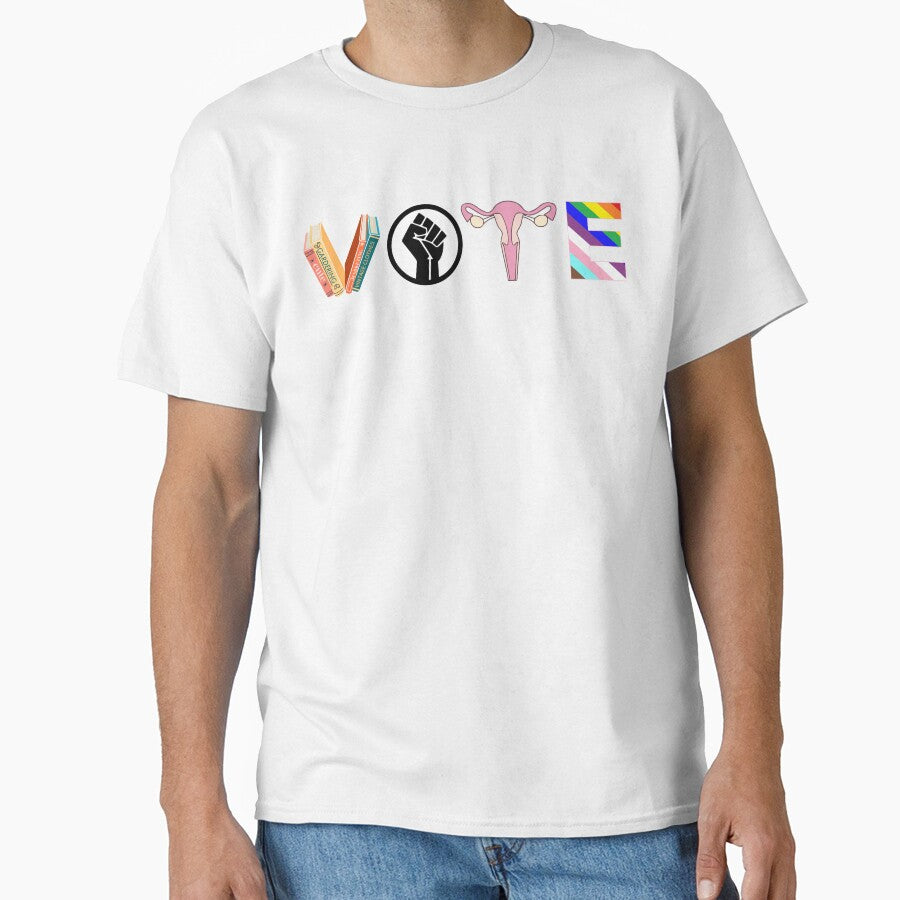 VOTE | Banned Books,Reproductive Rights, BLM, LGBTQ, Progress, Political Activism by zackup