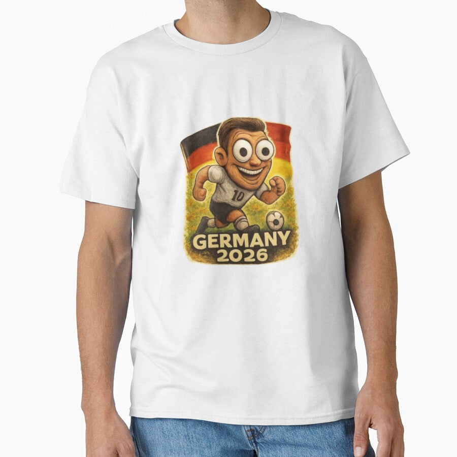 Germany 2026 Soccer Fan Cartoon by Pixanova