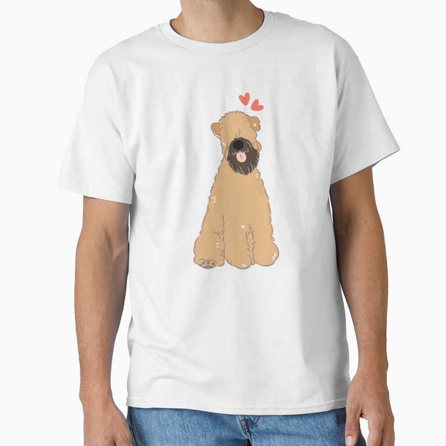Love Gold Soft Coated Wheaten Terrier by Lulupainting