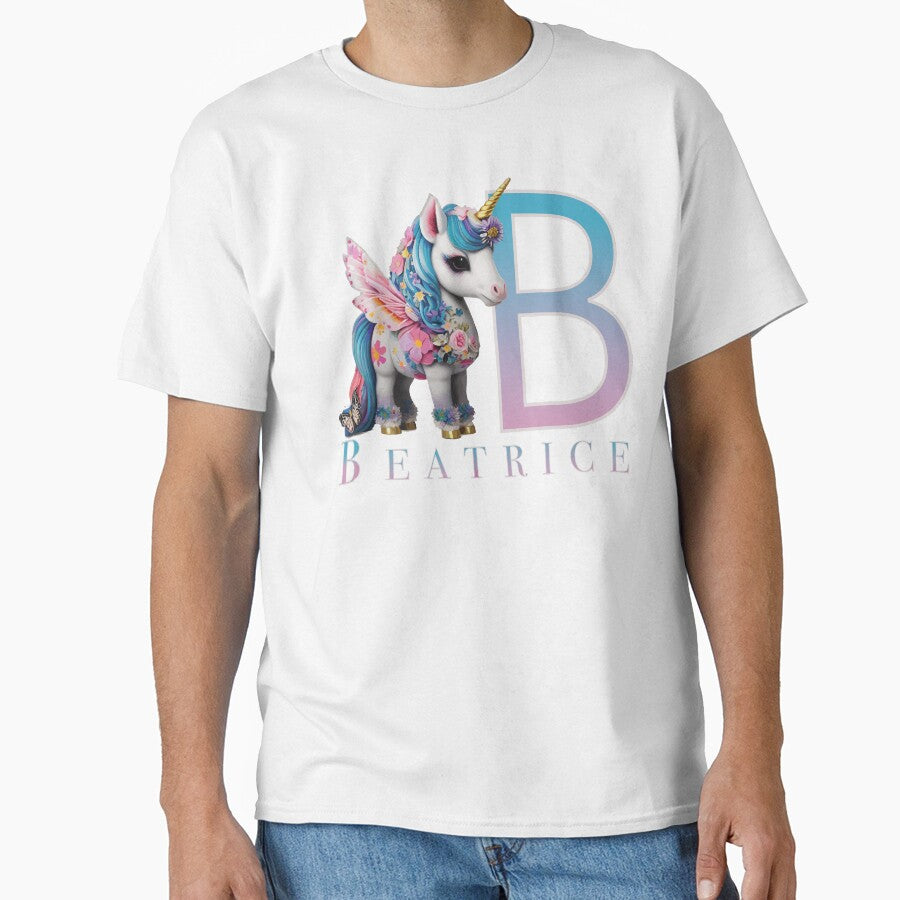 Beatrice name with a cute unicorn by Lubellebubble20