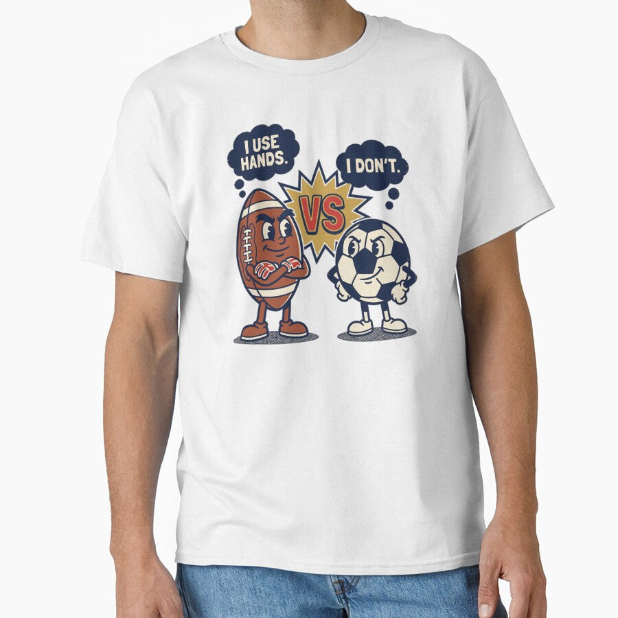 American Football vs Soccer VS Badge V2 by 1RSN