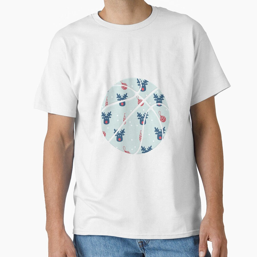 Abstract Basketball Design - Motivational Sports - Cute Reindeer by Gaming x Sports