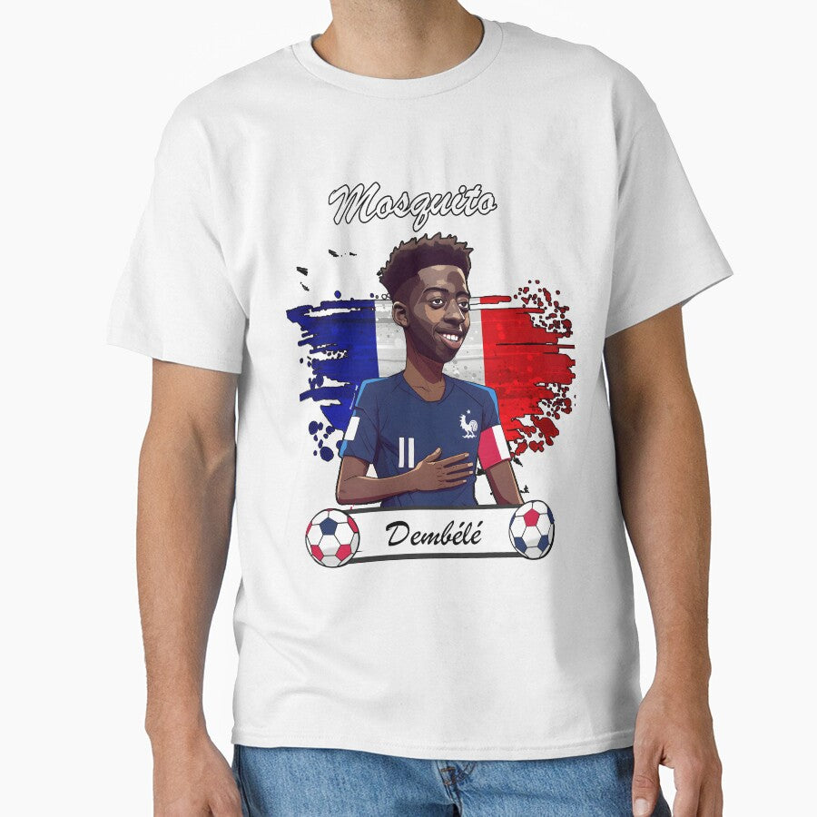 Dembélé in French National Team Artwork by Designfordream