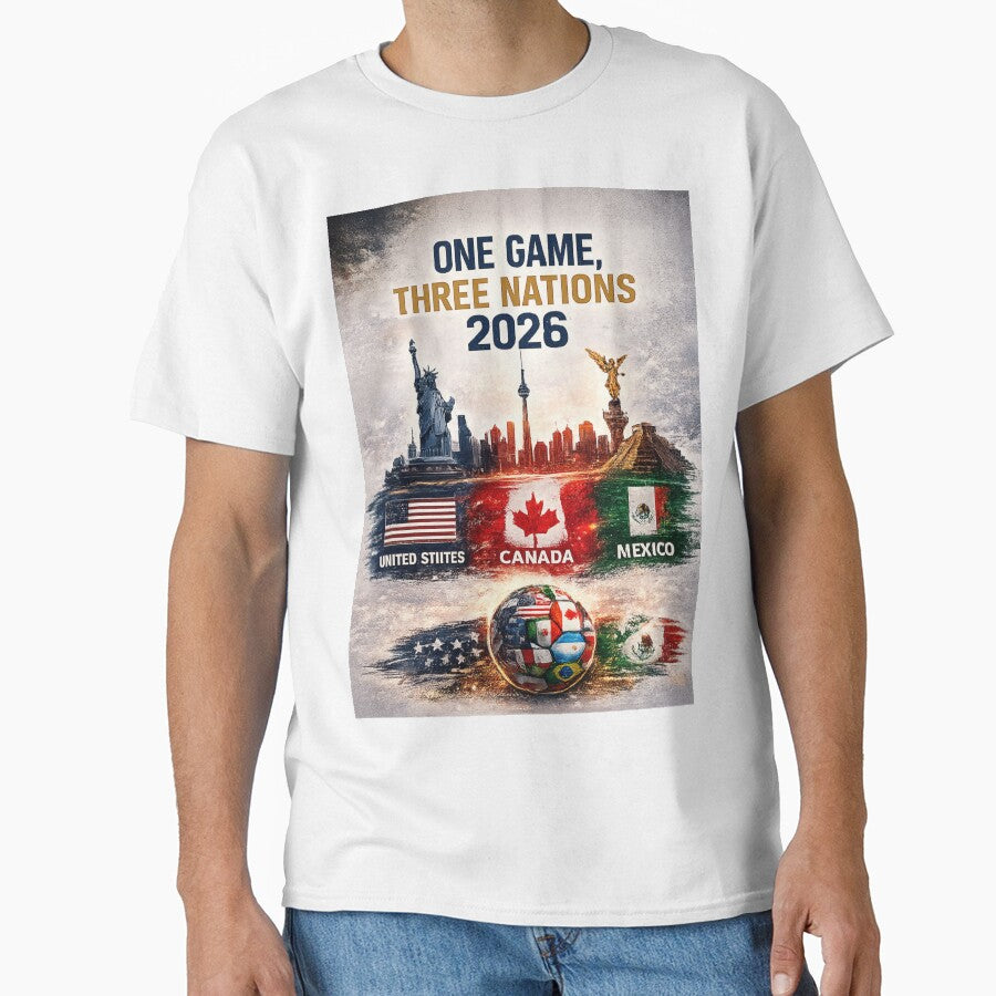 Three Nations One Game 2026 Soccer Fan Art by Aram250