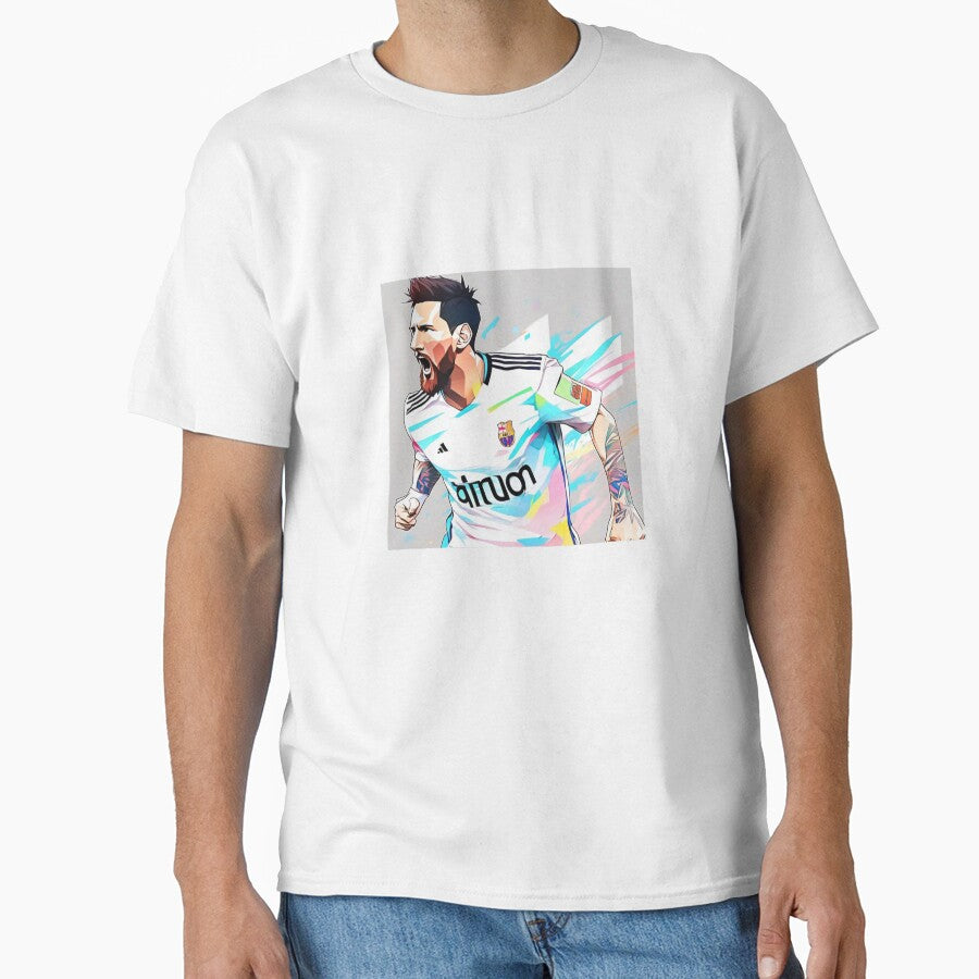 Messi Graffiti Special Edition Barca Jersey Gift Art by The-GOAT-Store