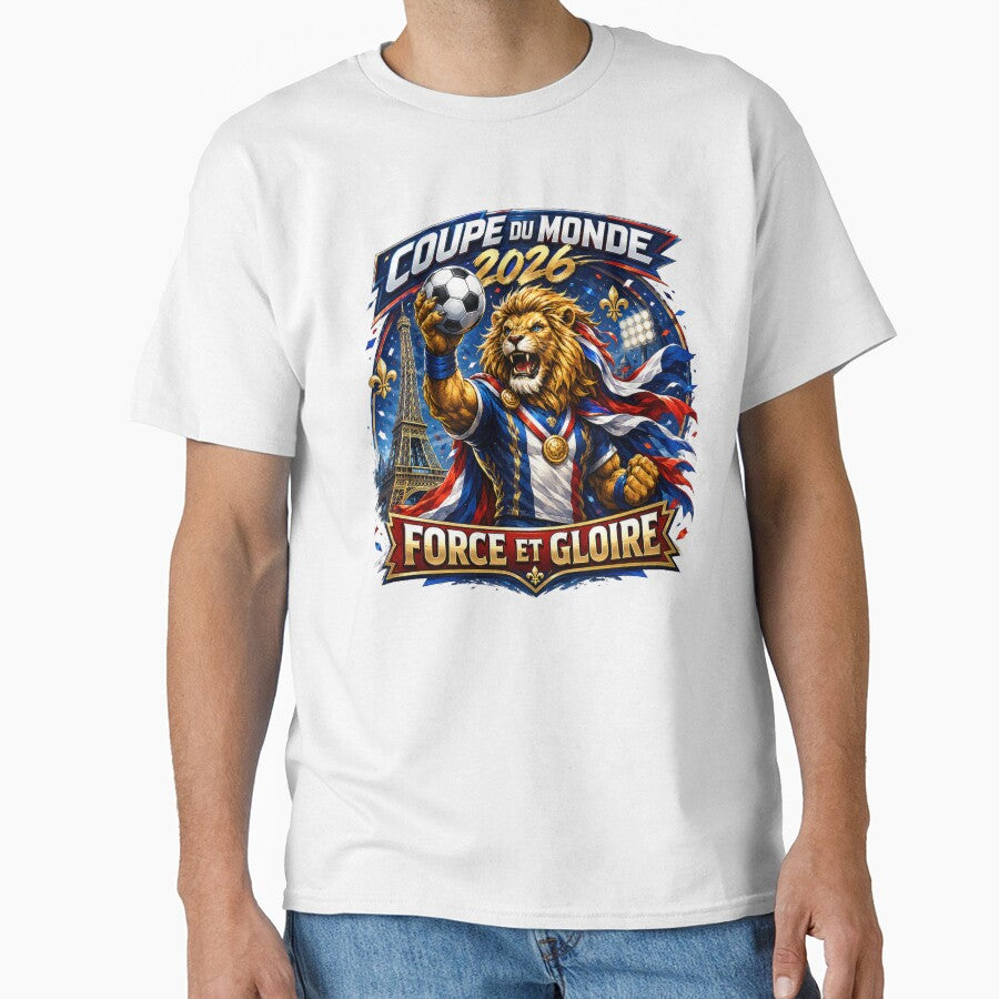 France Lion World Cup 2026 by Retro Arabica