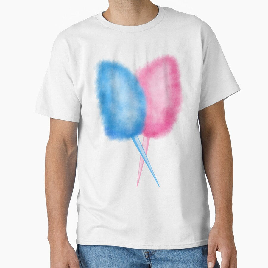 Blue and Pink Cotton Candy Fairy Floss by Deborah Camp
