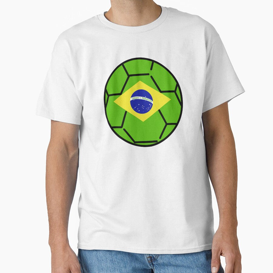 Brazil Flag Soccer Ball Illustration by lovekltart