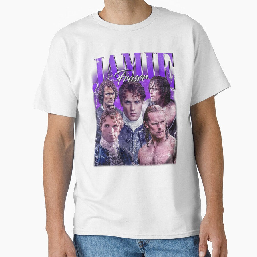 Limited Jamie Fraser Outlander Gift For Women and Man Unisex by kwamelevi