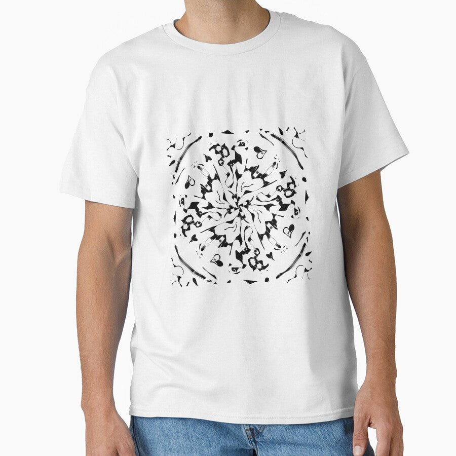 Abstract simple black and white pattern by AlinaSCorner