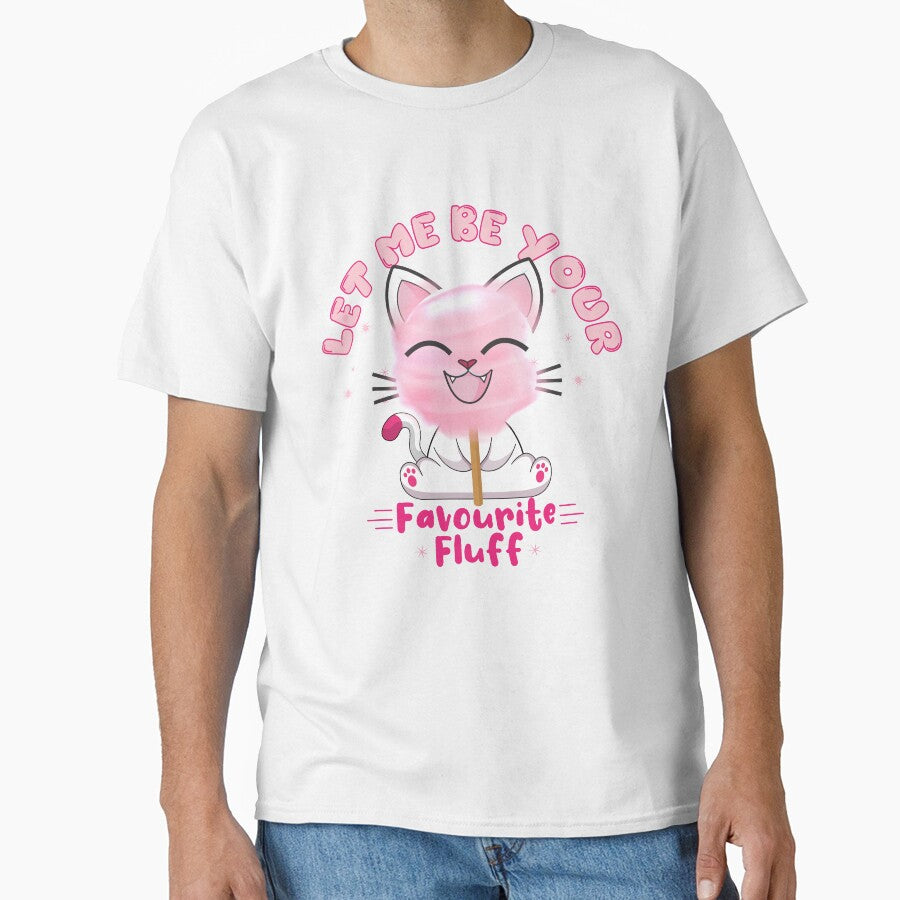 Cute Cat Sweet Pink Watercolor Cotton Candy by PinkPandaDesign