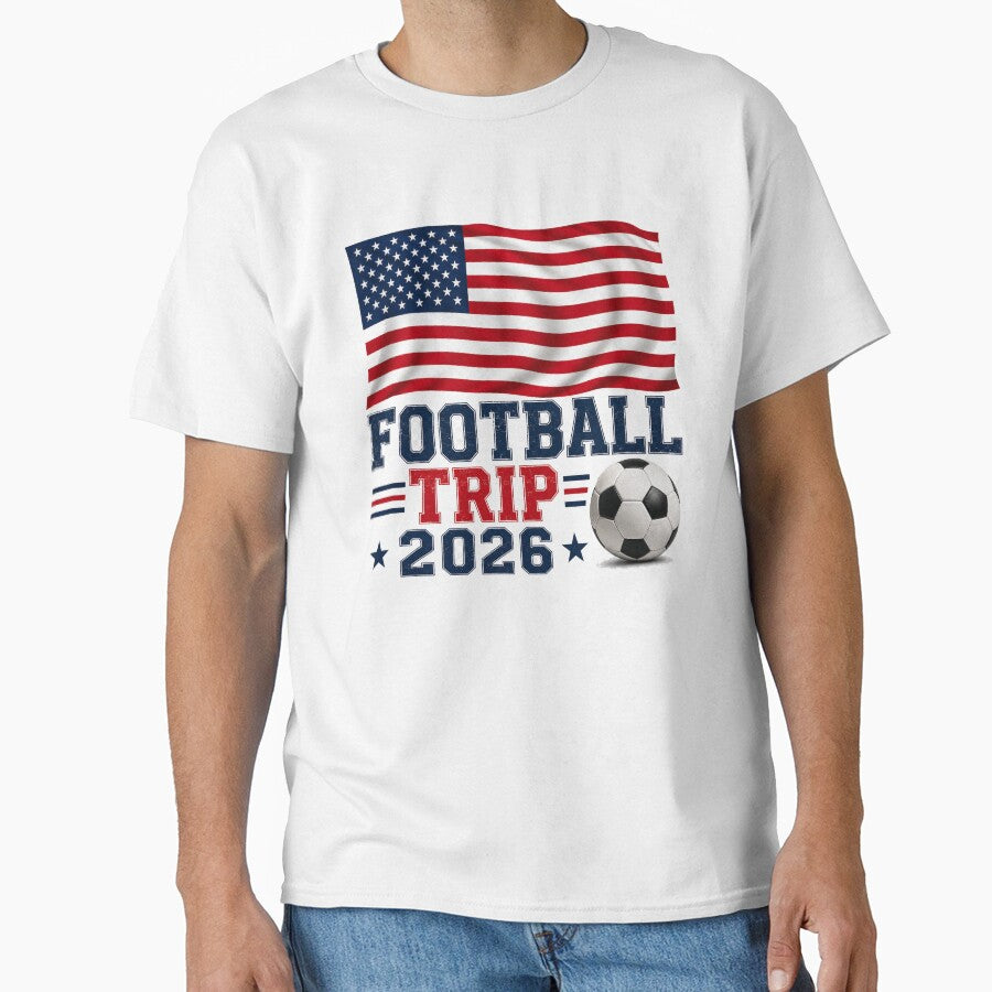 USA Football Trip 2026 Fan Travel Design by OfficeFighter