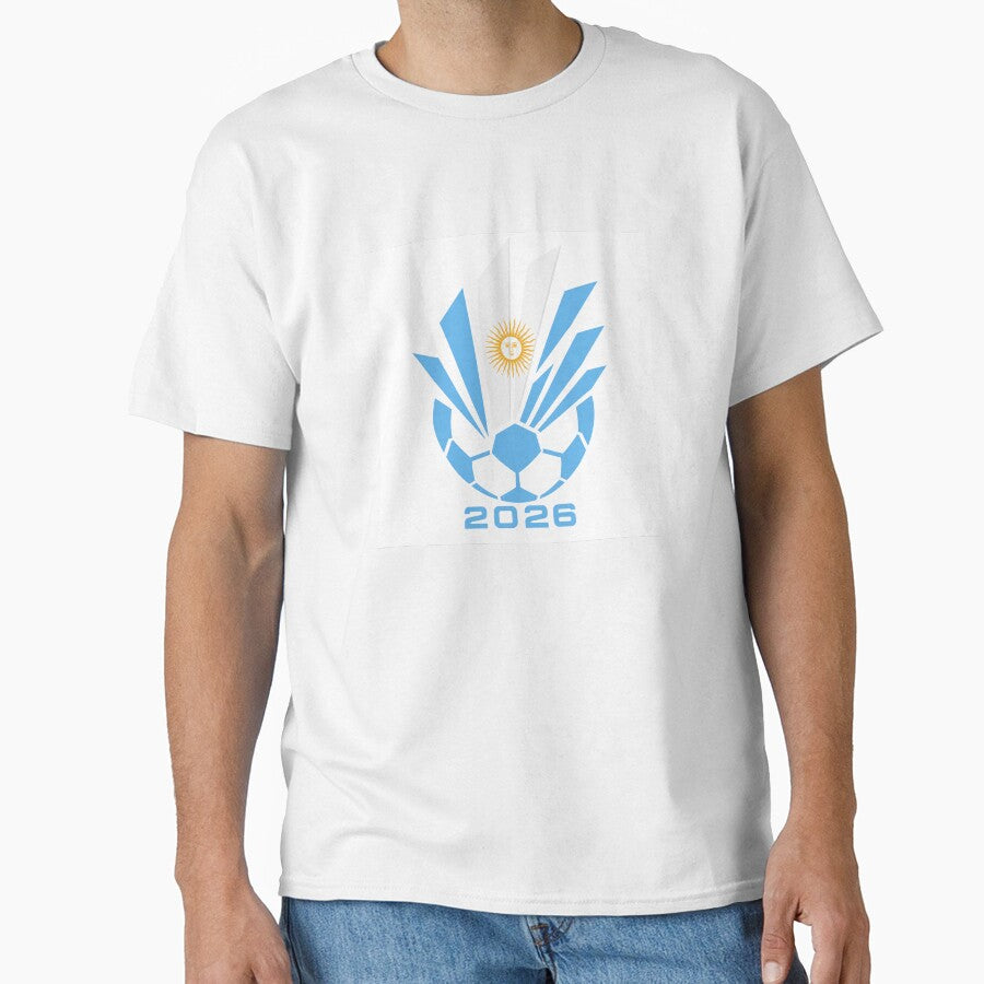 Argentina Soccer 2026 Sun Burst Emblem by Flower Magic
