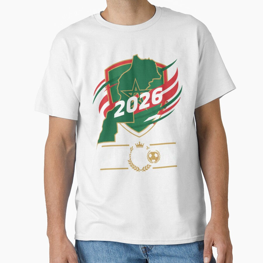 AFCON 2026 Morocco Emblem – African Football Graphic Design by AGRO ART