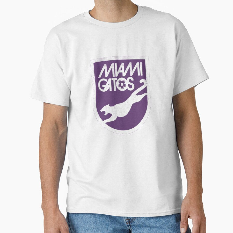 Miami Gatos North American Soccer League Vintage Logo by A Little Bit of  Everything