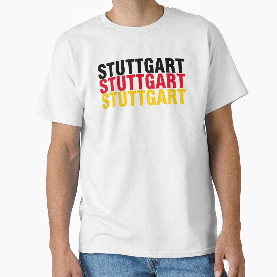 Stuttgart - German flag by Urosek