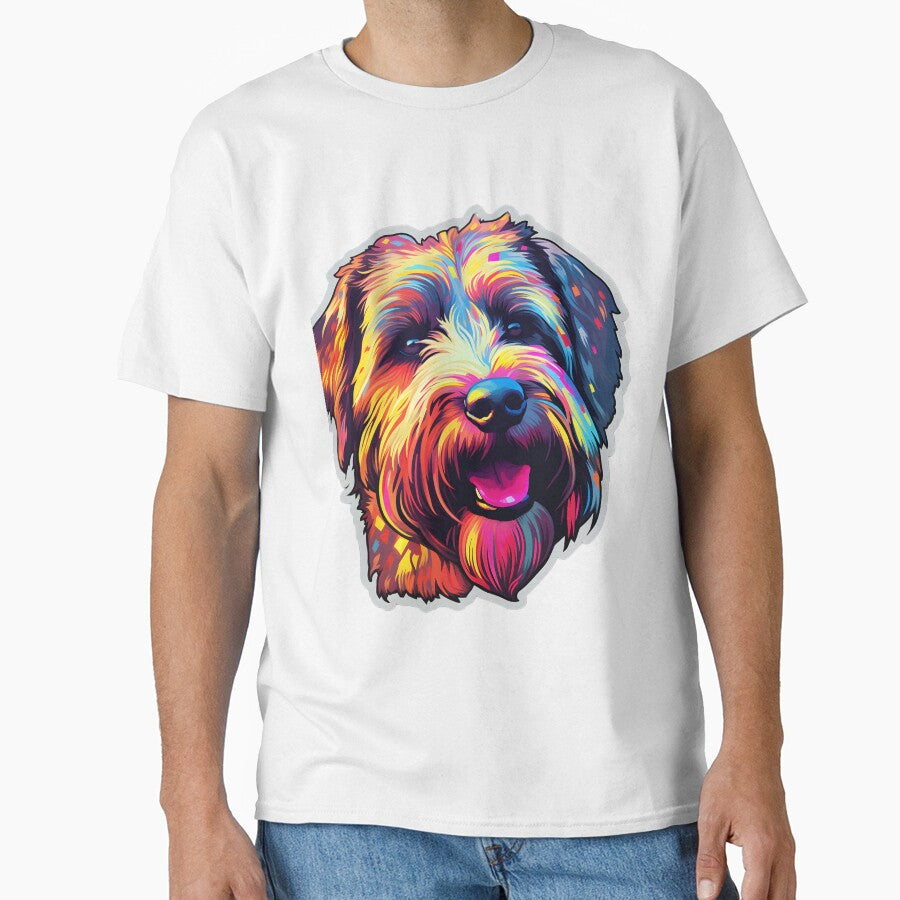 Neon Soft-coated Wheaten Terrier by CUTEDOGGIEZ
