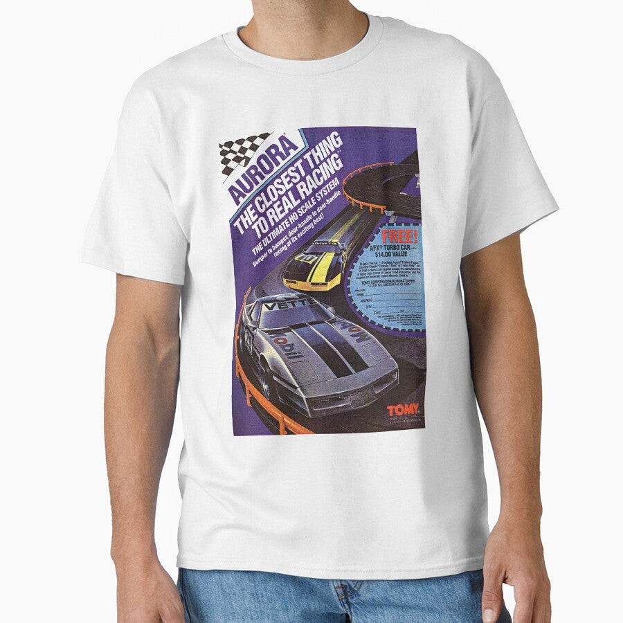 TOY CAR RACING SET by ThrowbackAds