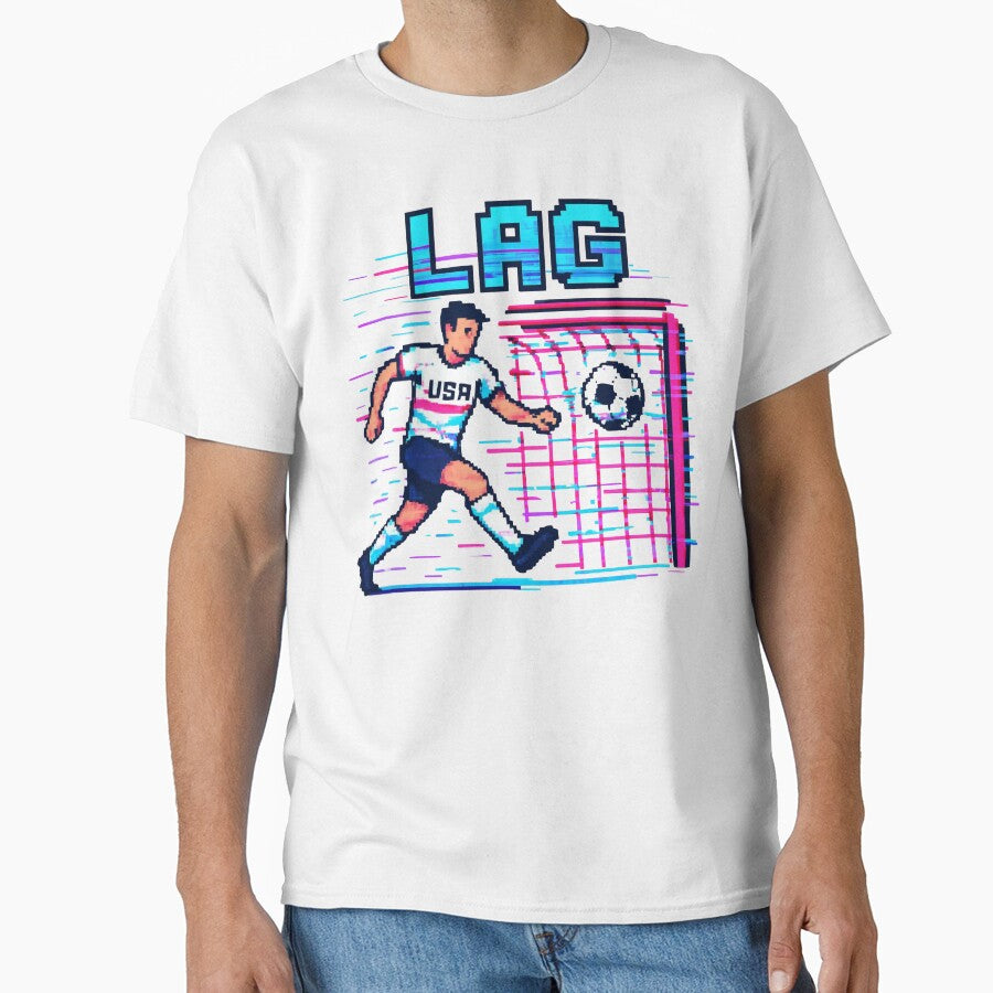 Vintage Vector Victory: USMNT Goal, Lagged Out by Didyounes