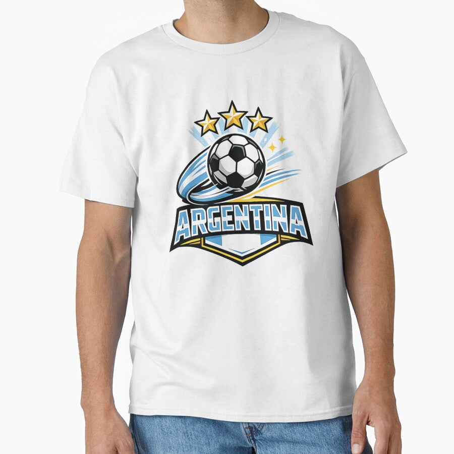 Argentina Soccer Three Stars World Cup 2026 Fan by CherryStarMX