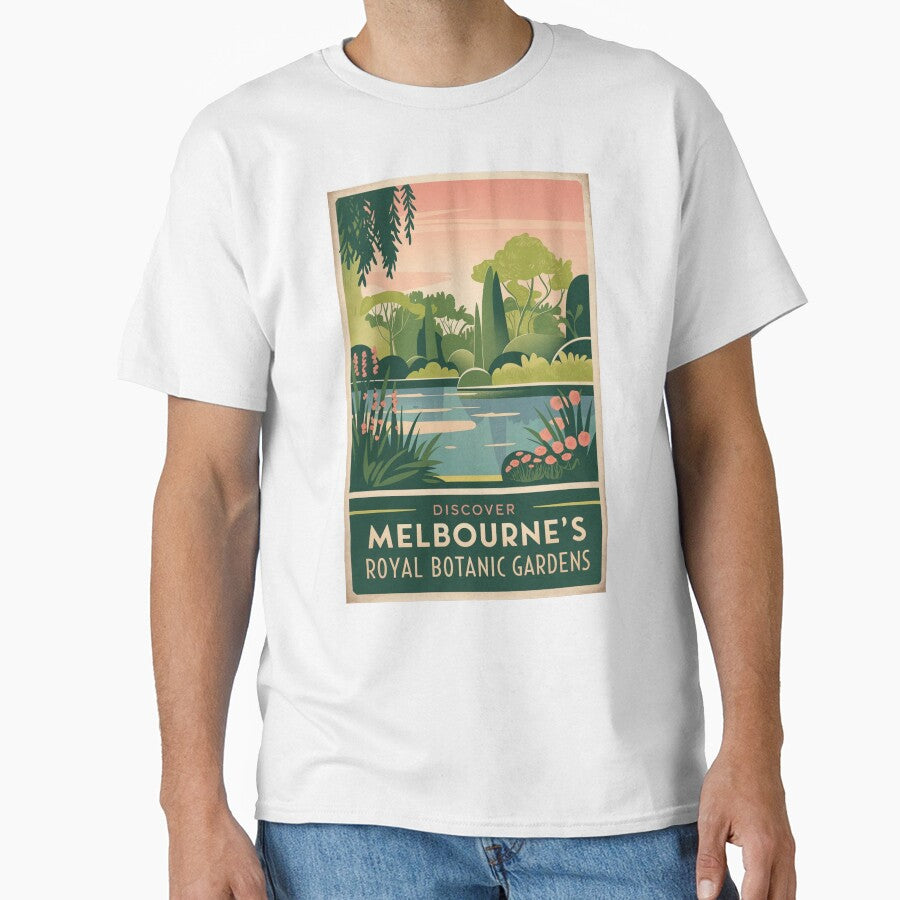Melbourne Vintage Travel Poster by TravelerRat