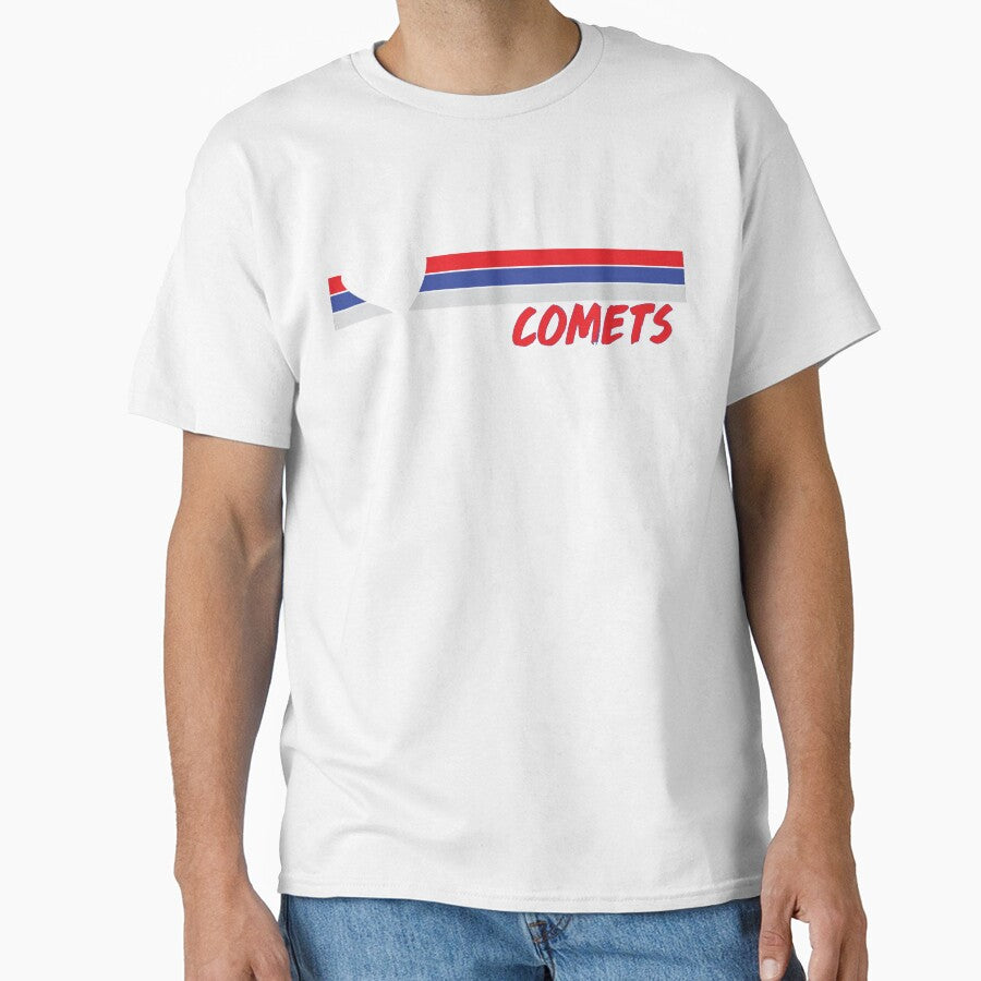 Comets Retro Stripes Heart by calliew1217
