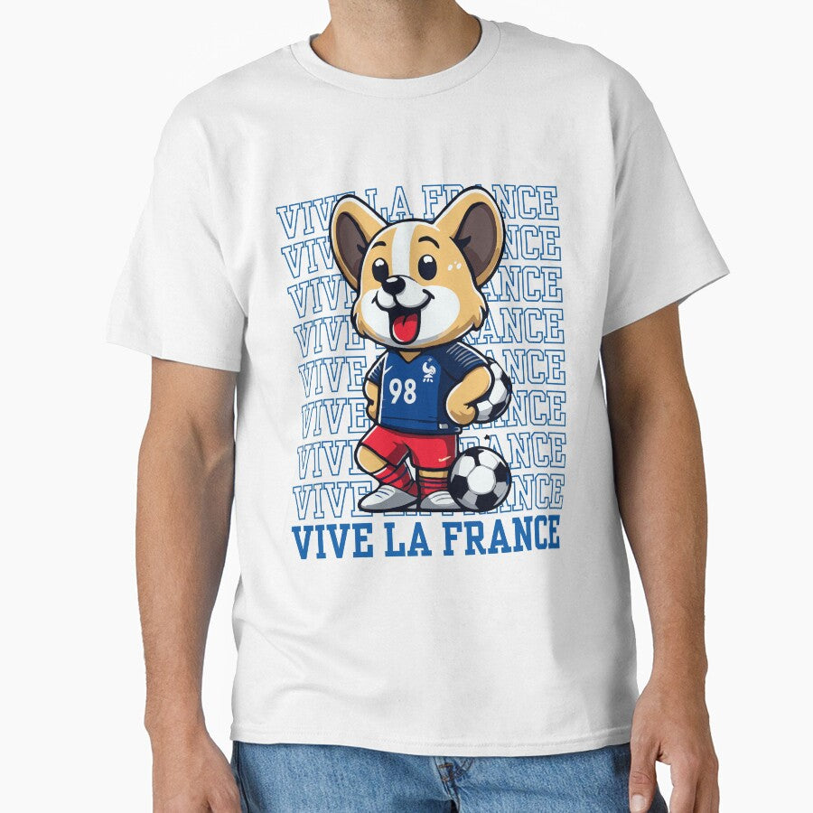 Footballer Dog | Vive La France Edition by McThingummy