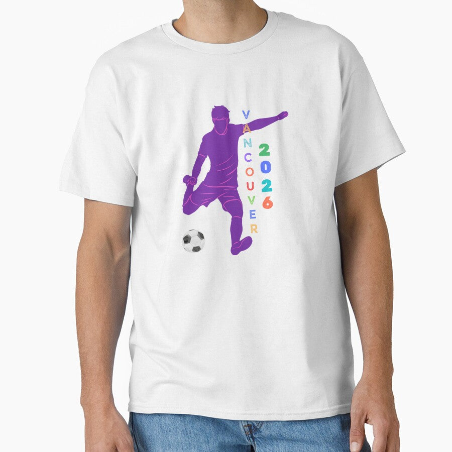 Vancouver 2026 soccer fan t-shirt by XDivineTees