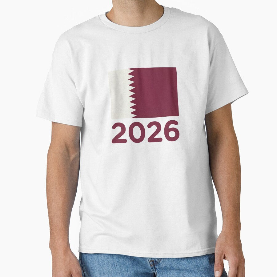 Qatar Flag 2026 World Cup Football Fan Design | Qatar Soccer Supporter Merchandise by 21 Tulips