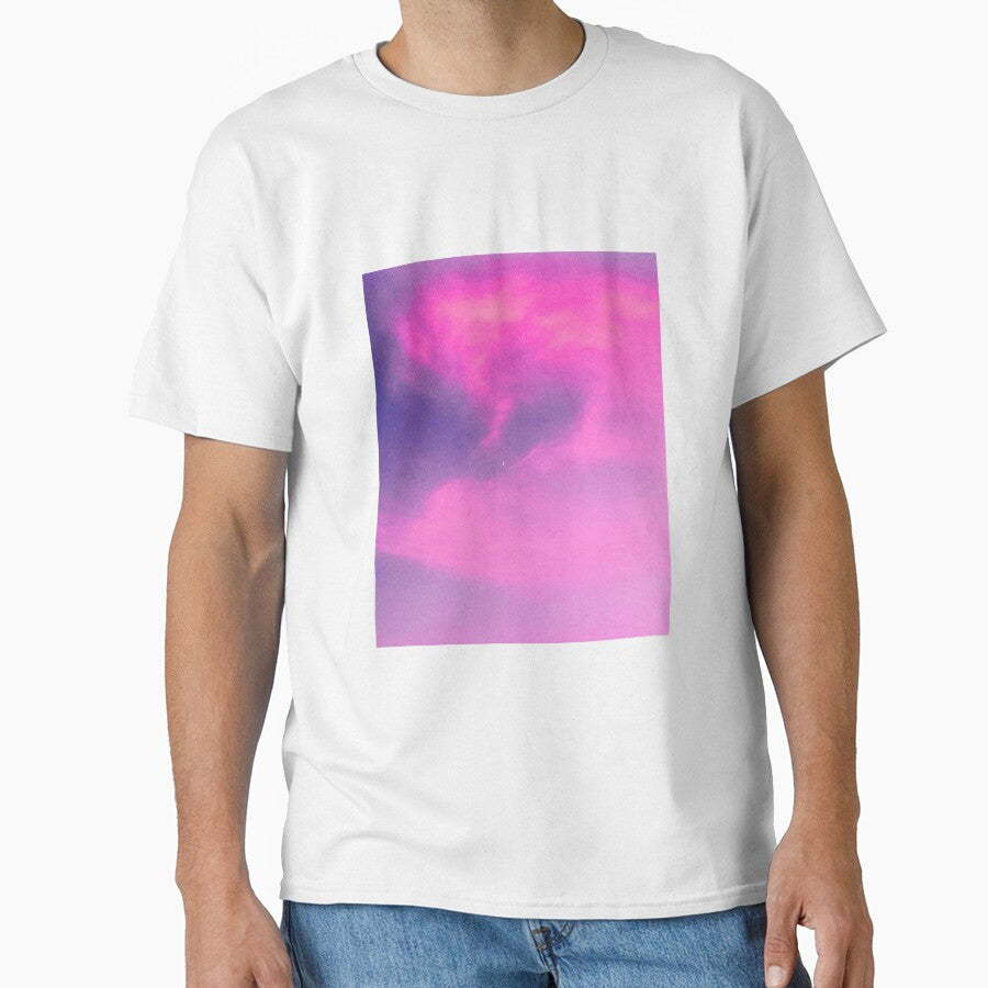 Pink and Purple Cotton Candy Clouds Sky by moremattie