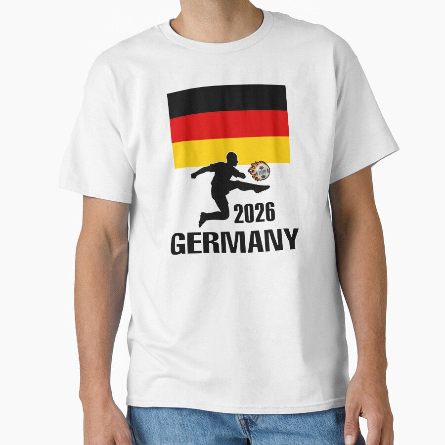 Germany  Soccer T-shirt 2026 by benchpod47