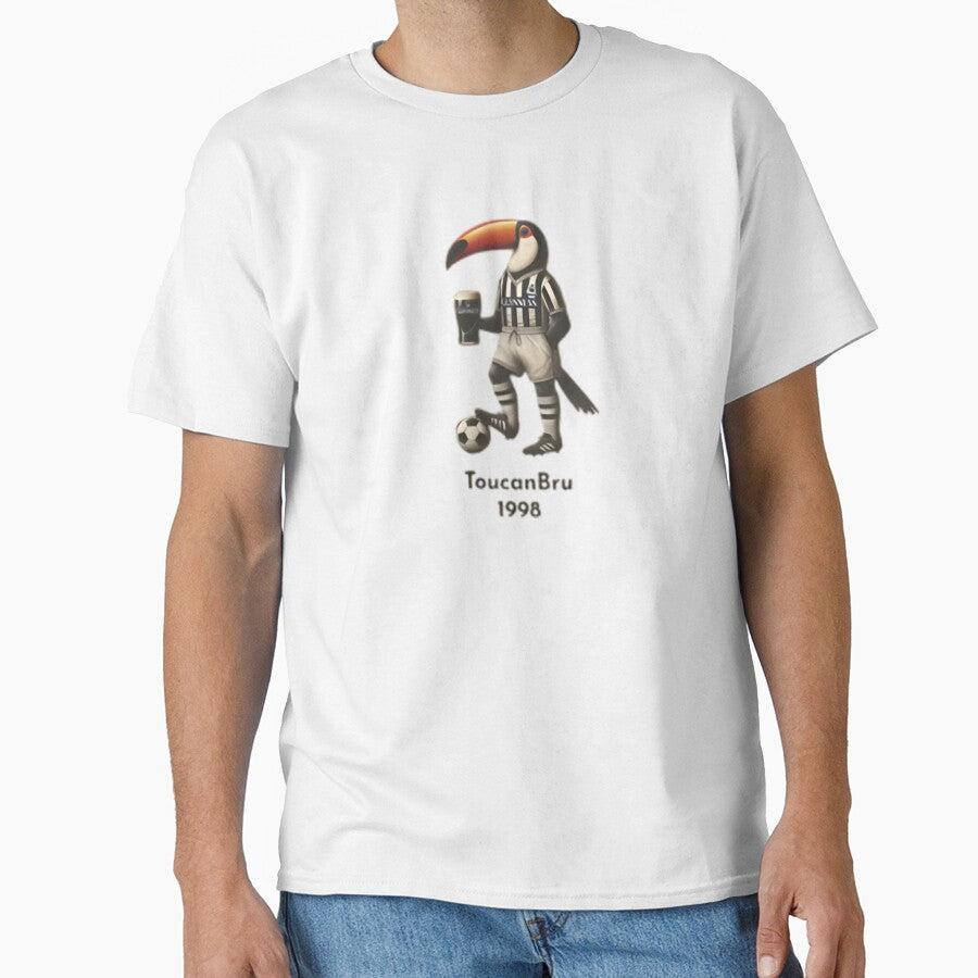 Newcastle United x Guinness ToucanBru T-Shirt - Unisex Heavy Cotton Tee by ambermte