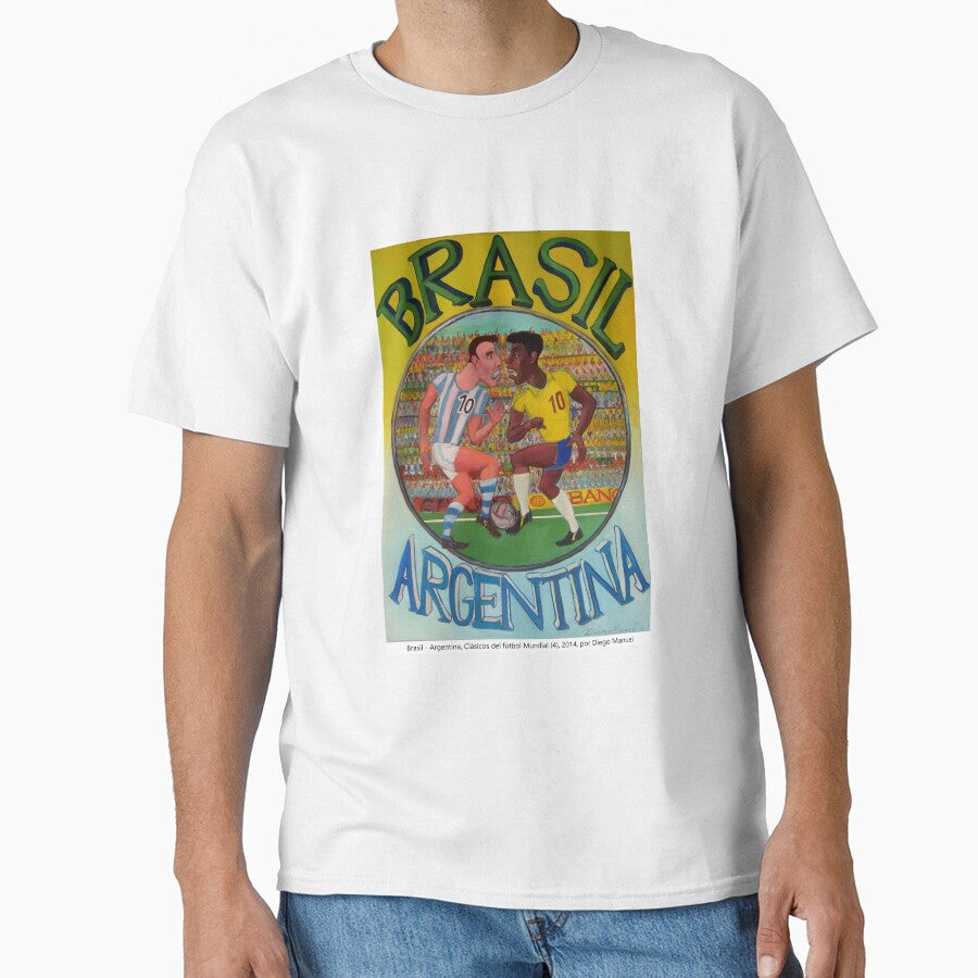 Brazil - Argentina, World soccer classics (4), 2014, by Diego Manuel by Diego Manuel Rodriguez