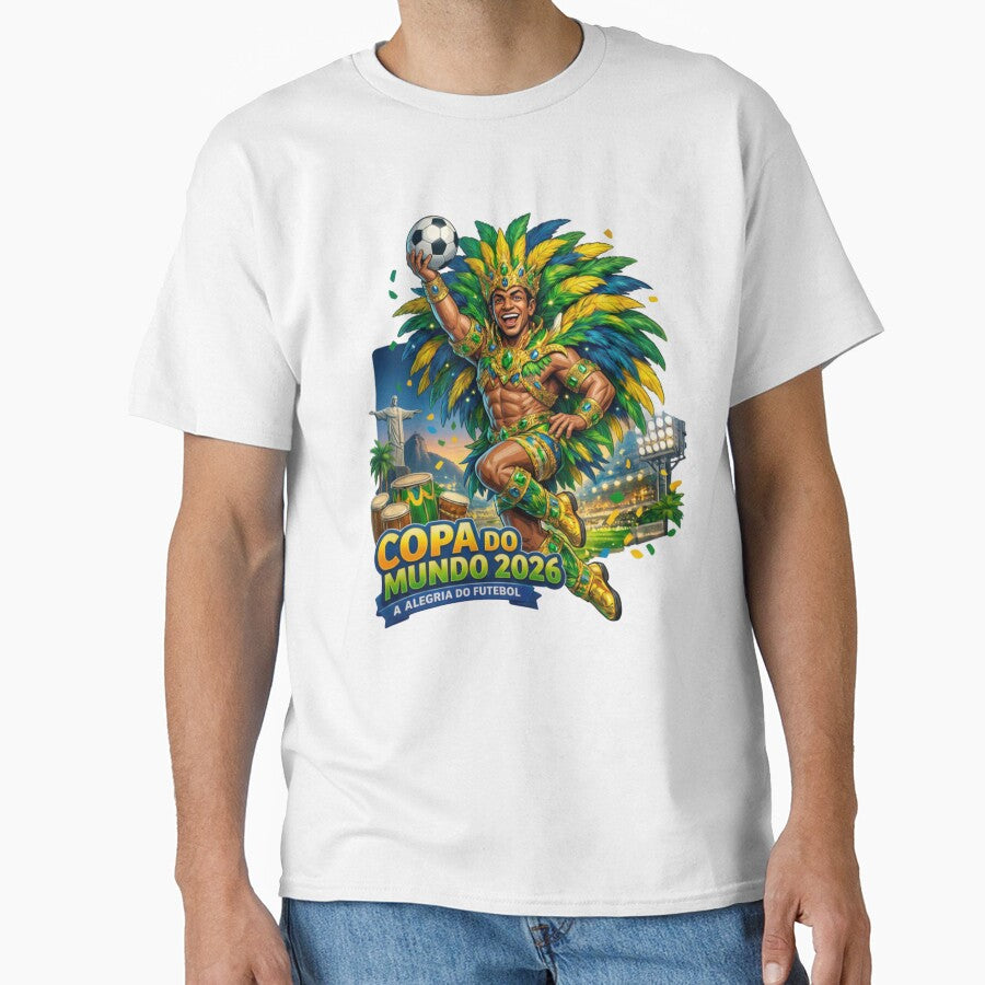 Brazil World Cup 2026 Carnival Fan Art by Retro Arabica
