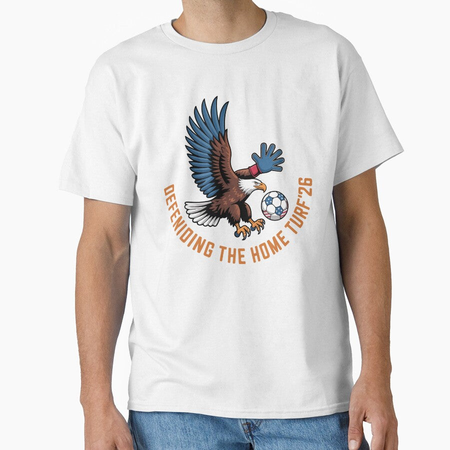 American Eagle Goalkeeper Defending The Home Turf Soccer 2026 by PixelWaveBD