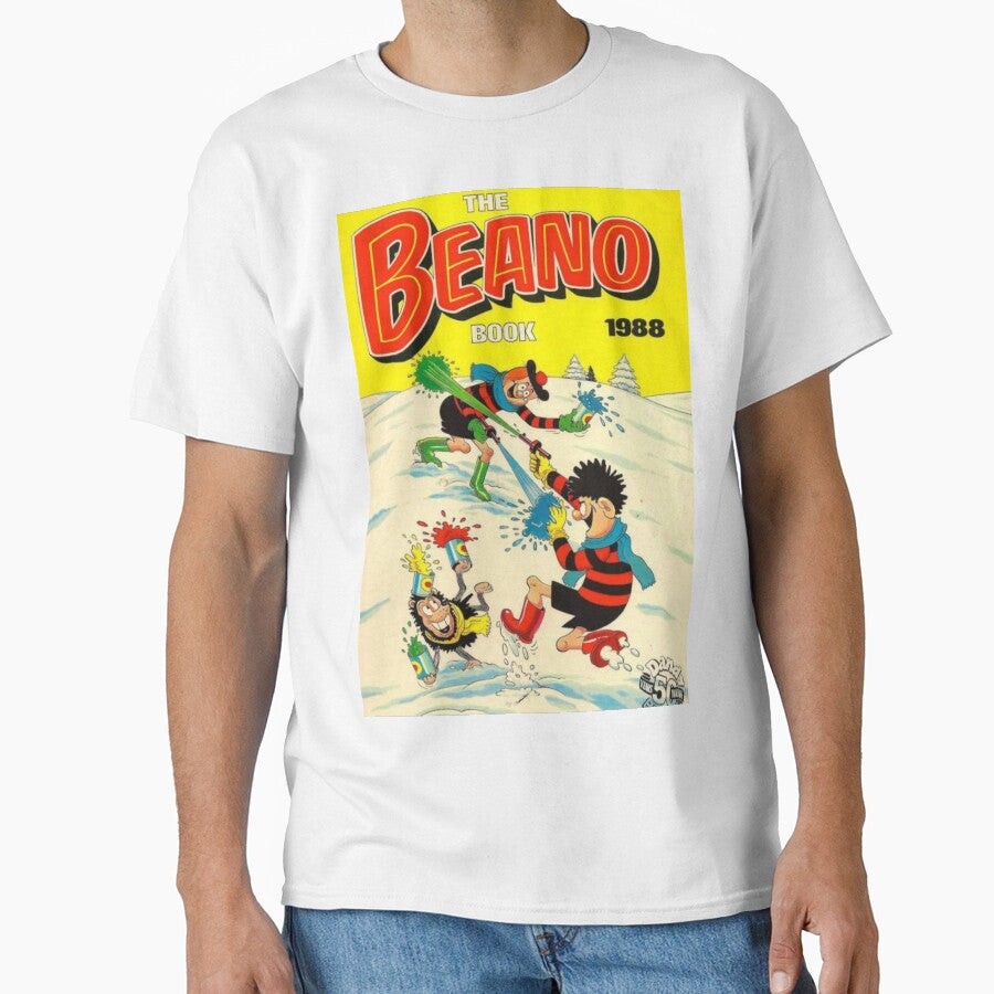 Vintage/Retro 1988 Beano Front cover. Classic Dennis the menace and Gnasher, vintage style. by TirnanOg020
