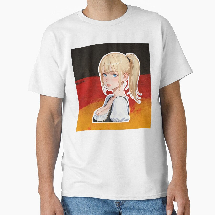 German Dirndl Waifu Germany Football World Cup by Shirt-Otakus