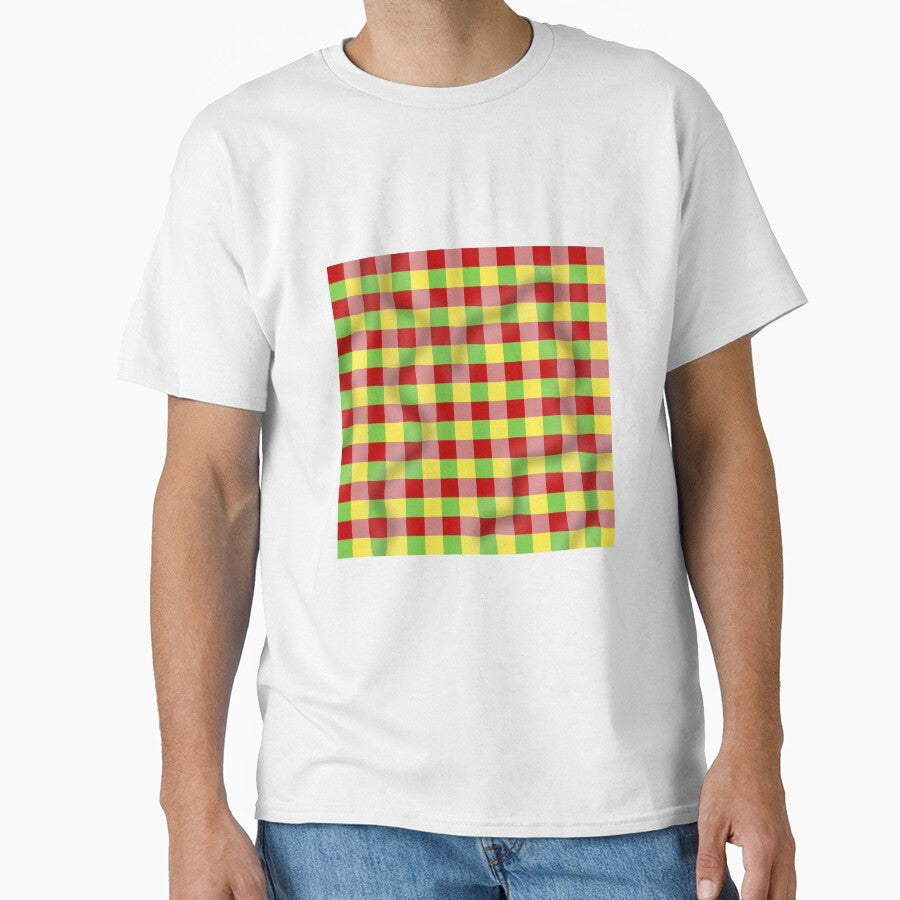 Colorful Wavy Checkered Pattern by Nojom-