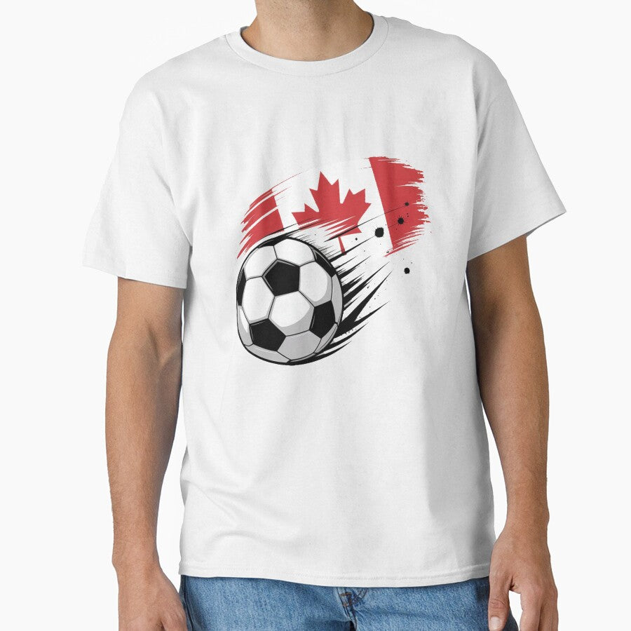 Maple Leaf Soccer Ball Sports Lover Canada by QuiteOrbit