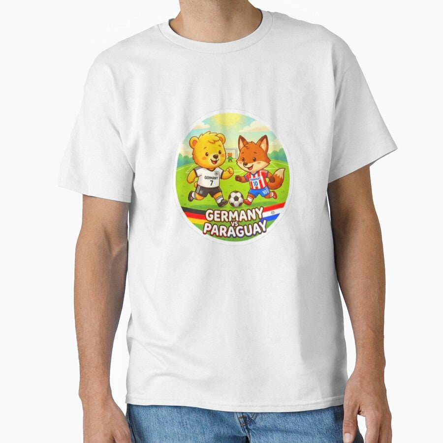 Germany vs Paraguay Soccer Sticker by ExploreAura Studio