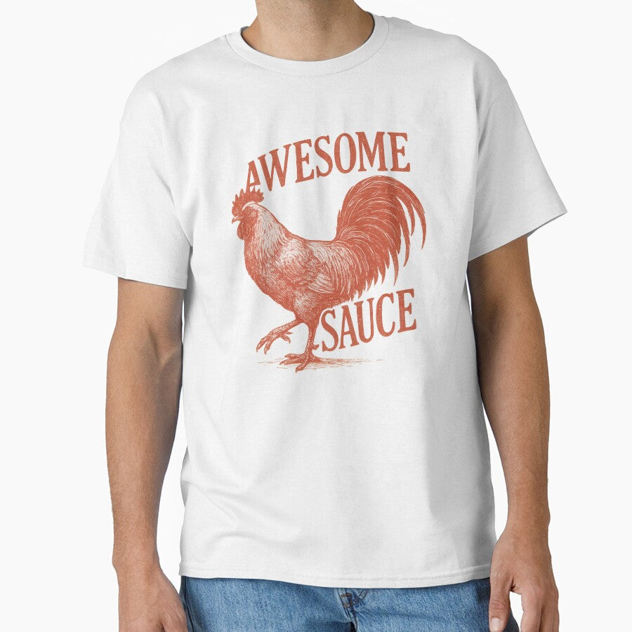Awesome Sauce Rooster Shirt (As Seen in The Accountant 2) by MAF__Designs