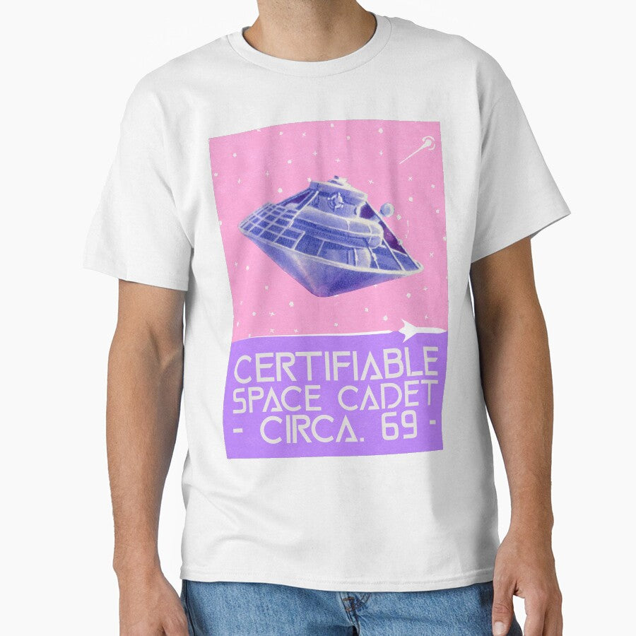Retro Vintage Space Race Inspired Tee by Radecal