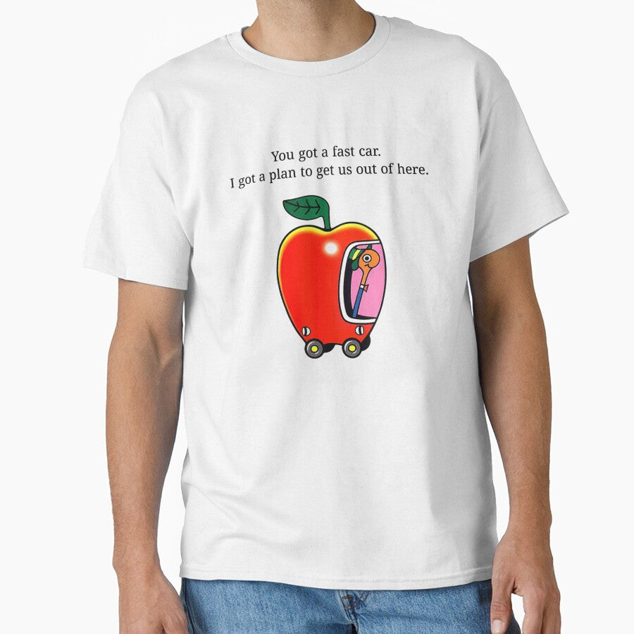 Fast Car Apple Vehicle Worm Driver Lowly Worm Richard Scarry Art by KrystinaGiGi