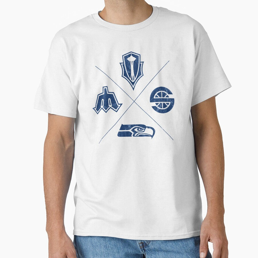 My SEA Team - Fab 4 Blue by Gabradoodle Tees