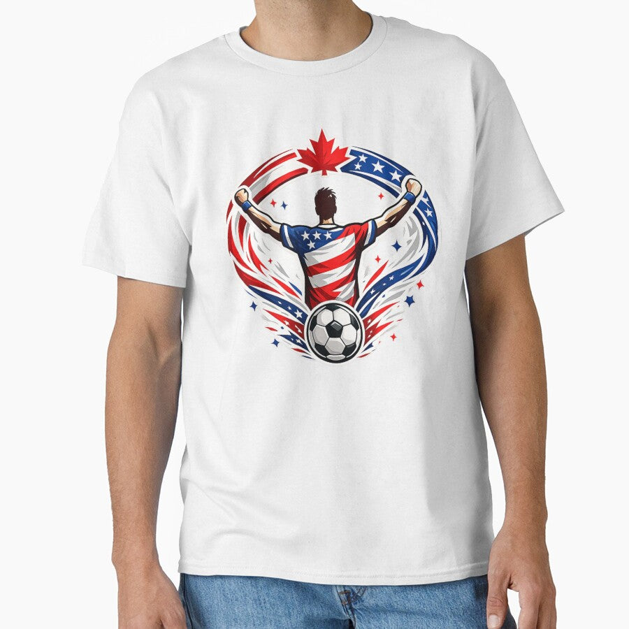 Canada USA Soccer Fan Supporter by Corvoria