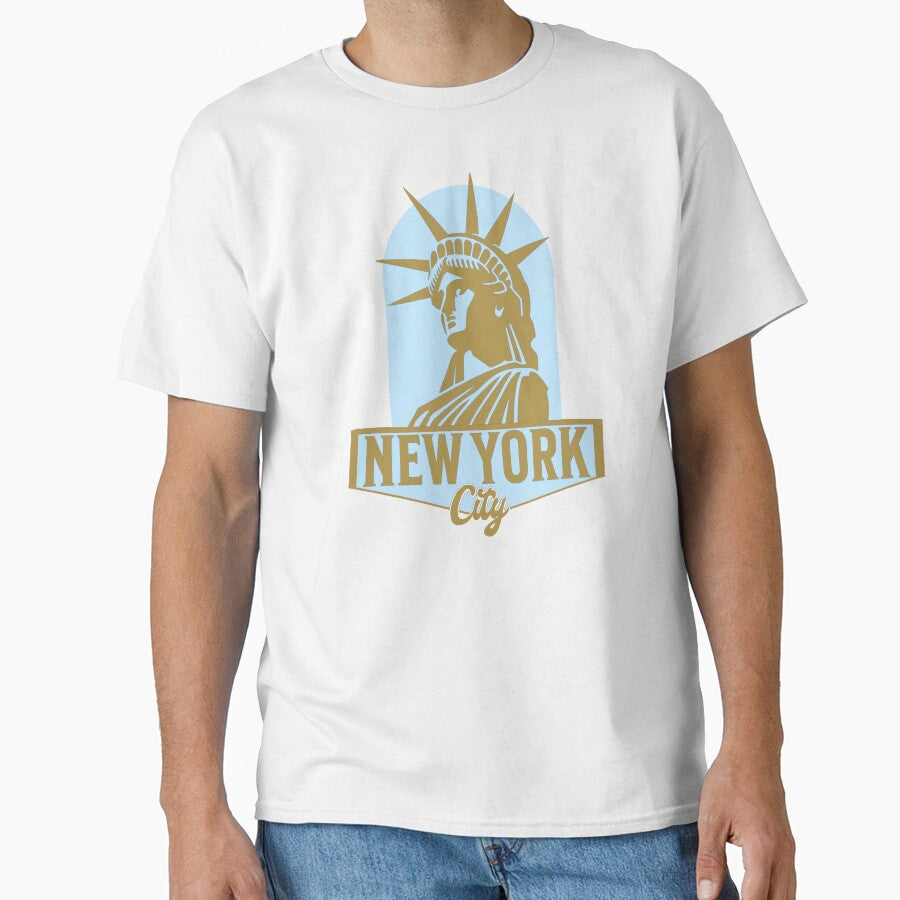 New York City statue of liberty animated gold b by VRedBaller