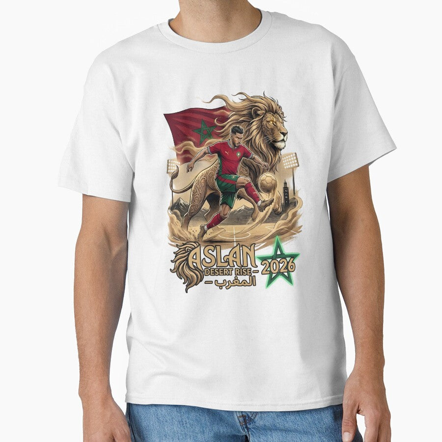 Aslan Desert Rise Morocco World Cup 2026 by VoidAnimeStudio