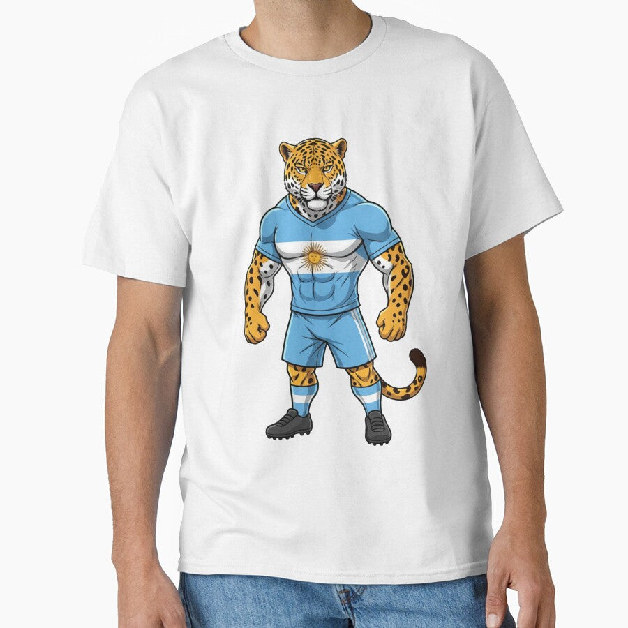 Powerful Argentine Jaguar Football Mascot 2026 by ArtByKatti