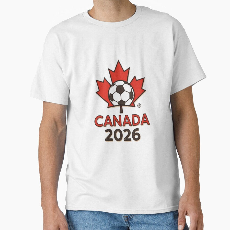 Canada 2026 Soccer Fan Art Maple Leaf Football World Cup by BodaZZ