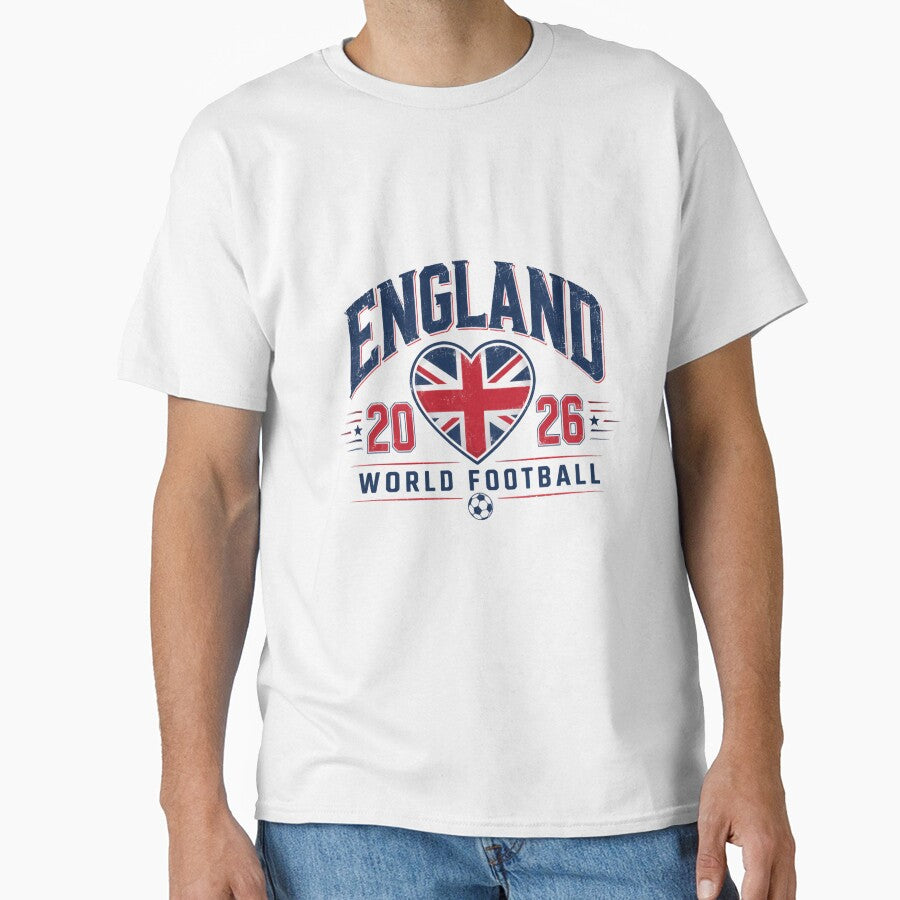 England 2026 World Football English Soccer Team Supporters by JonesFlora2025